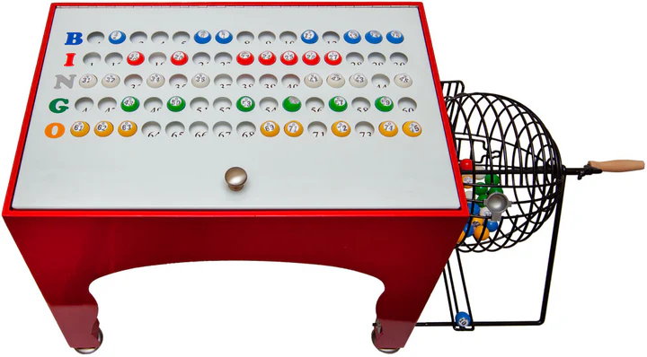 Designer Table Top Bingo Cage - Image 3